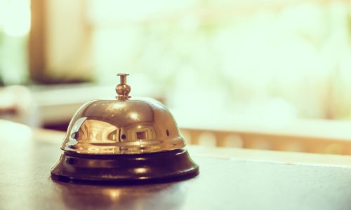 Hotel bell - vintage filter